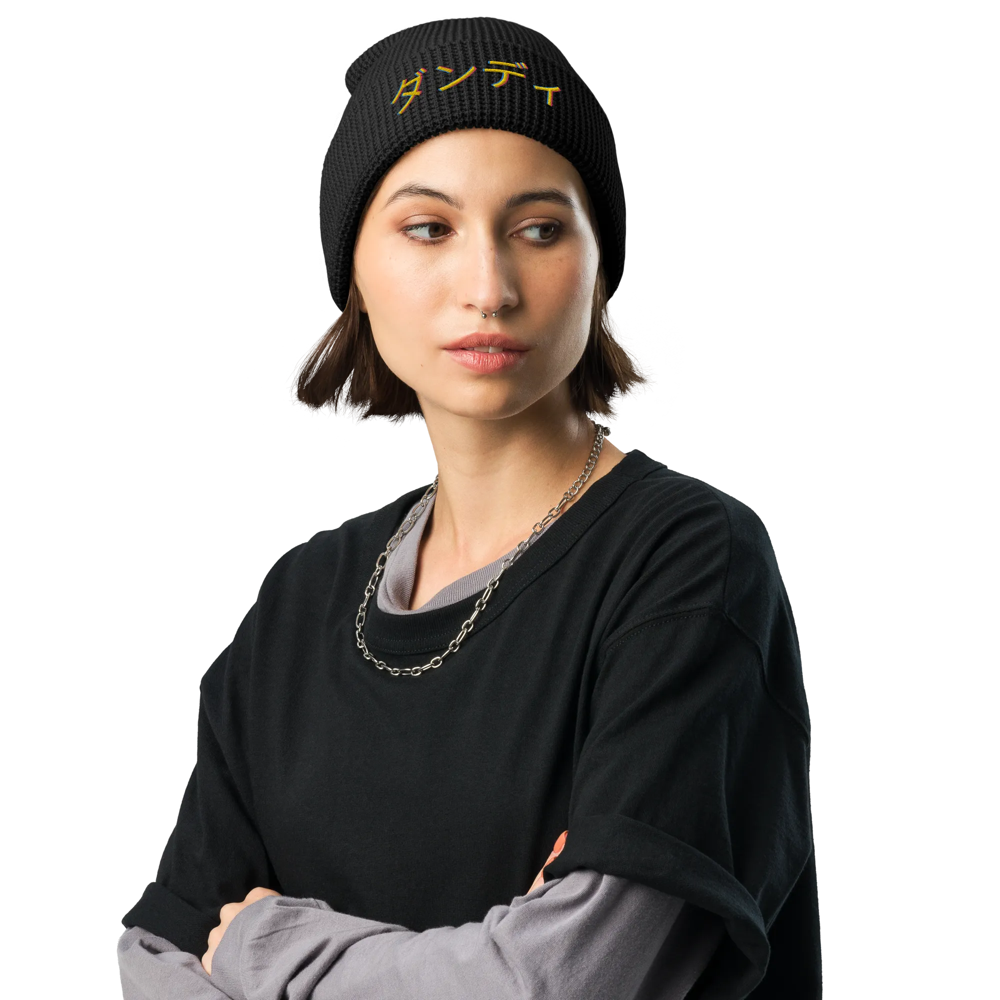 ダンディ Waffle beanie