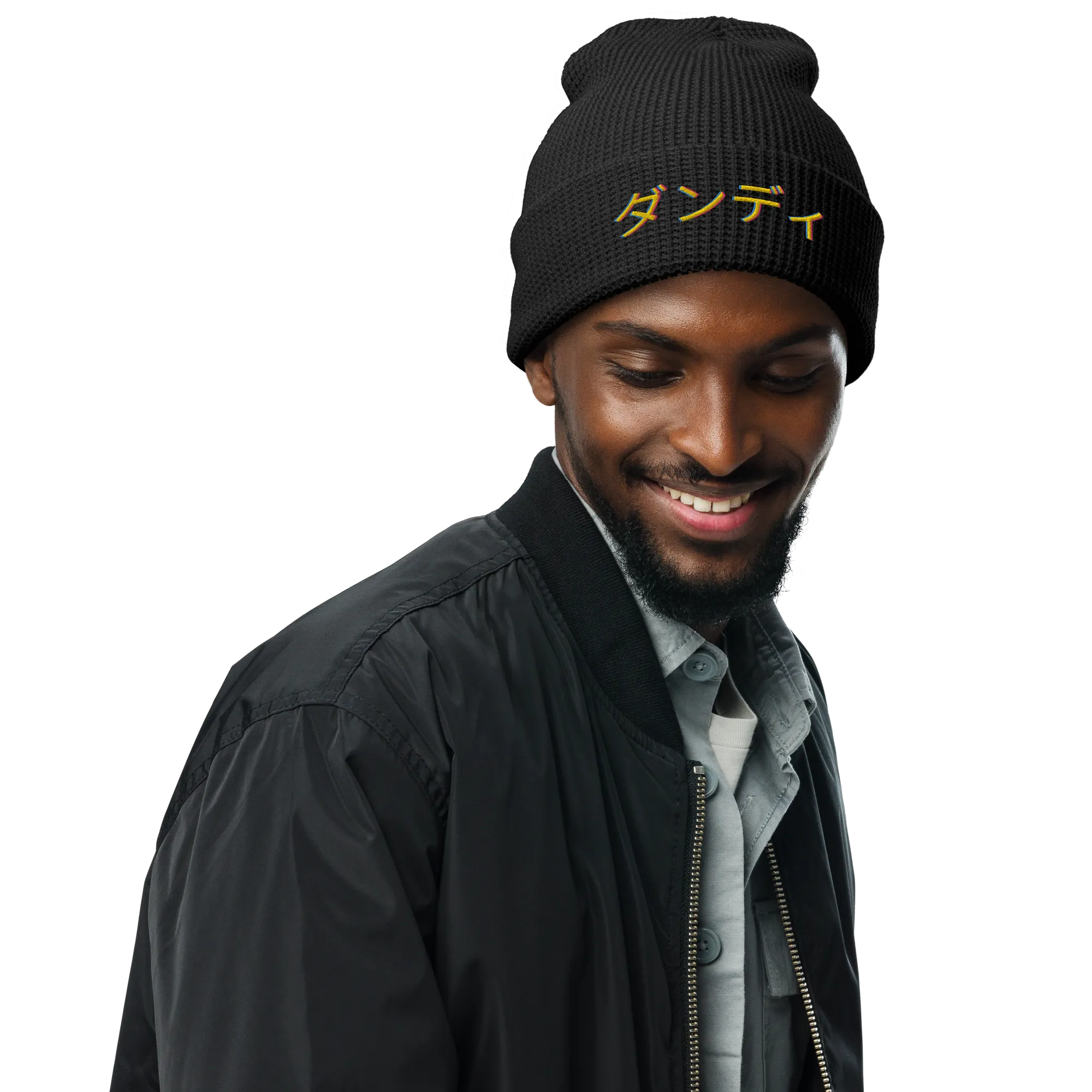 ダンディ Waffle beanie