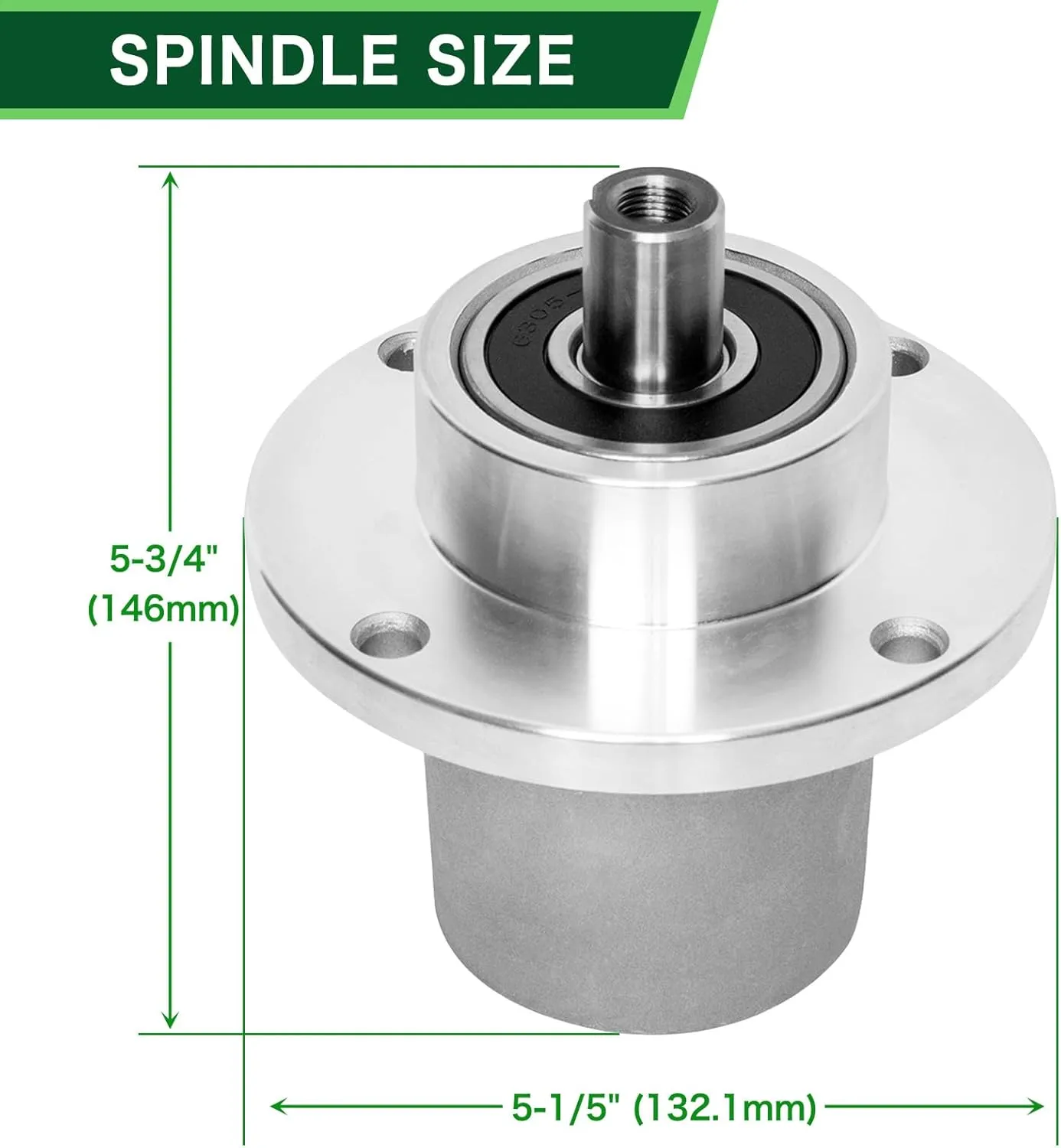 037-2000-00 Spindle Assembly 037-2050-00 for Bad Boy 42" 48" 54" Deck MZ Magnum Zero Turn Mower(3 Pack)