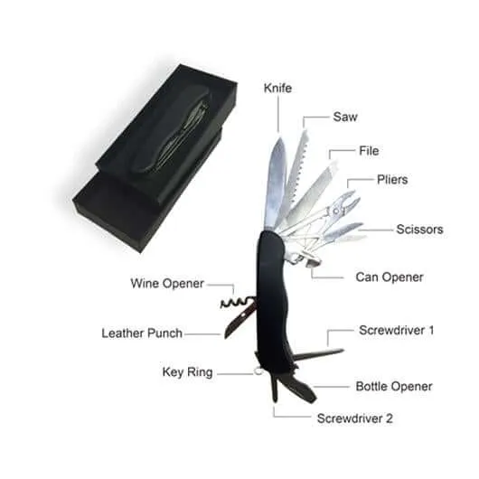 12-in-1 Stainless Steel Multi-Function Tools