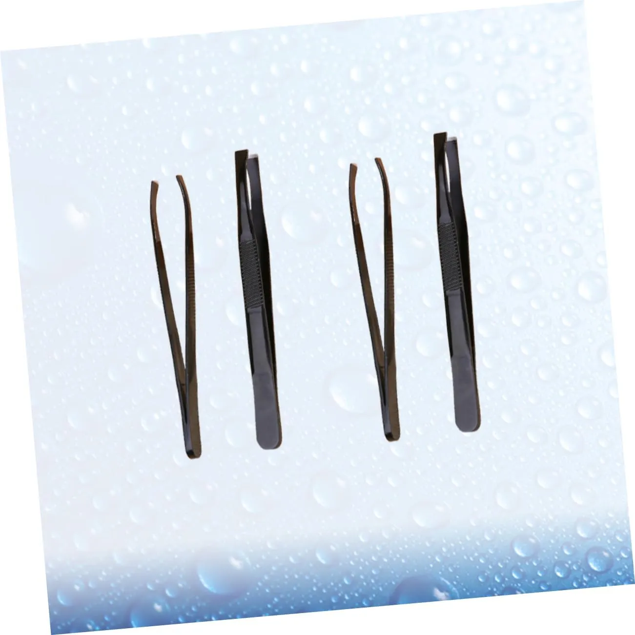 12pcs Stainless Steel Eyebrow Shaping Tool Eyebrow Clips and Trimmer for Precise Hair Removal Easy to Use Cosmetic Bag for Grooming