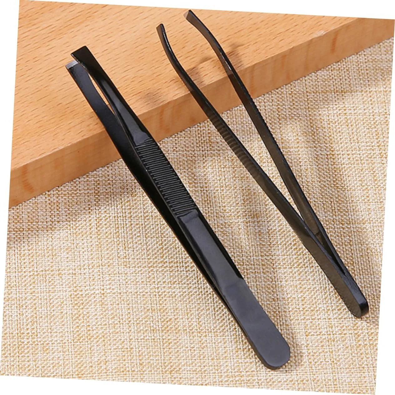 12pcs Stainless Steel Eyebrow Shaping Tool Eyebrow Clips and Trimmer for Precise Hair Removal Easy to Use Cosmetic Bag for Grooming