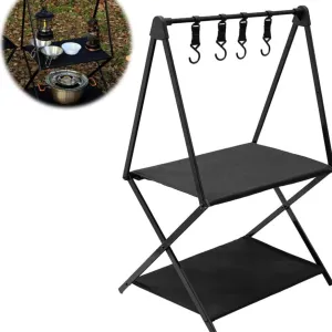 #143 Camping Cabinet Folding Travel Storage