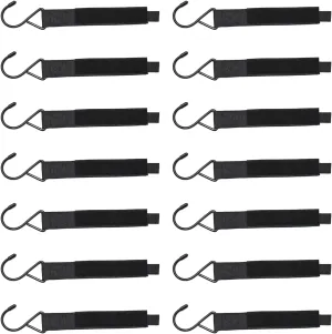 14Pcs Ice Fishing Shelter Coat Hooks, Heavy Duty Ice Fishing Shelters Hooks Accessory Hanger for Ice Fishing, Outdoor