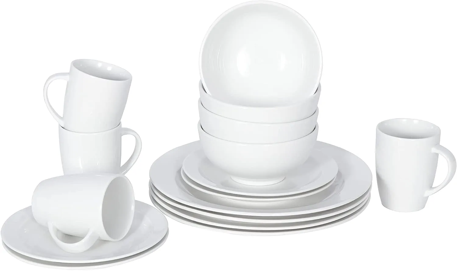16 Piece Dinnerware Set,  Service for 4