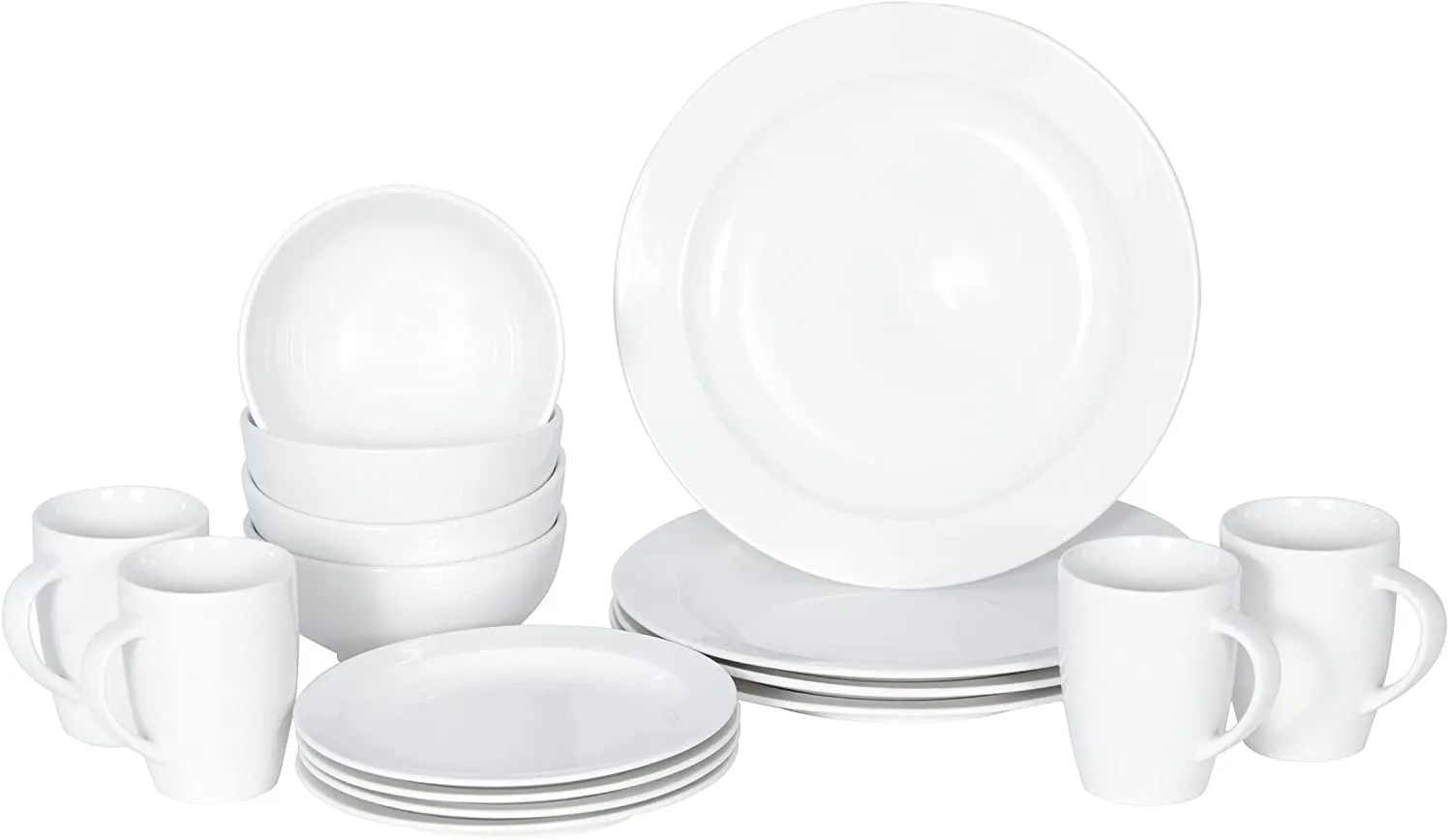 16 Piece Dinnerware Set,  Service for 4