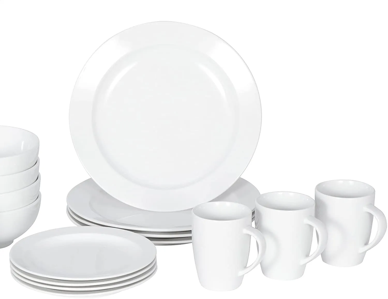 16 Piece Dinnerware Set,  Service for 4