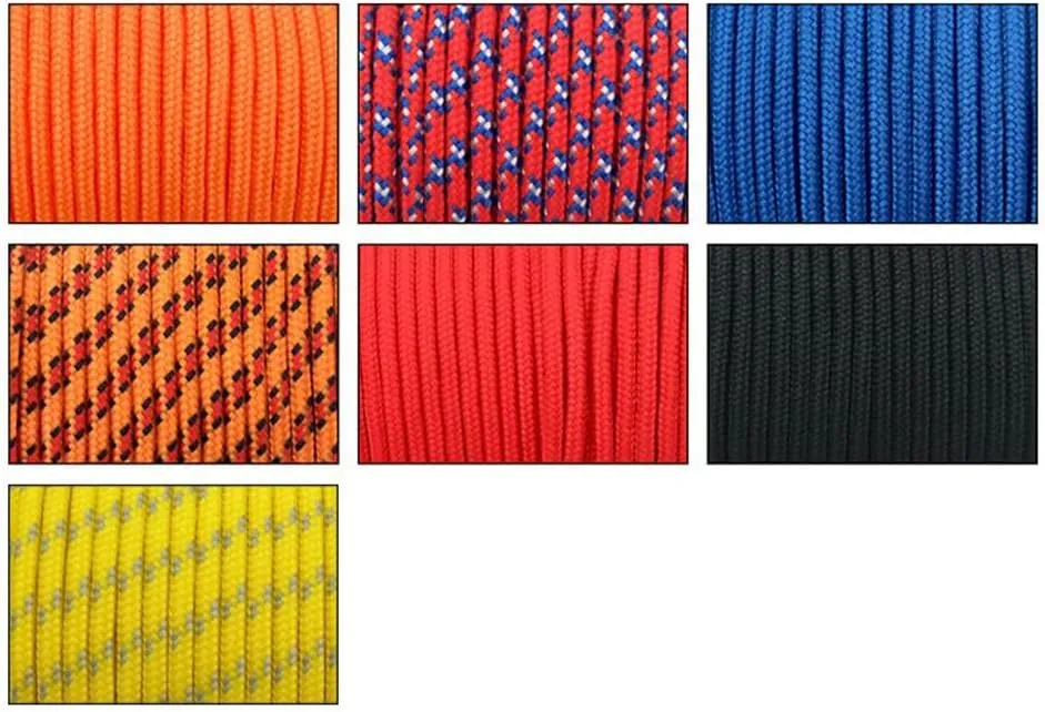164 Feet 5-Strand Core Nylon Parachute Cord, 3mm Paracord Ropes for Lanyards, Bracelets, Handle Wraps, Keychain, Tent Rope,Outdoor Survival Rope