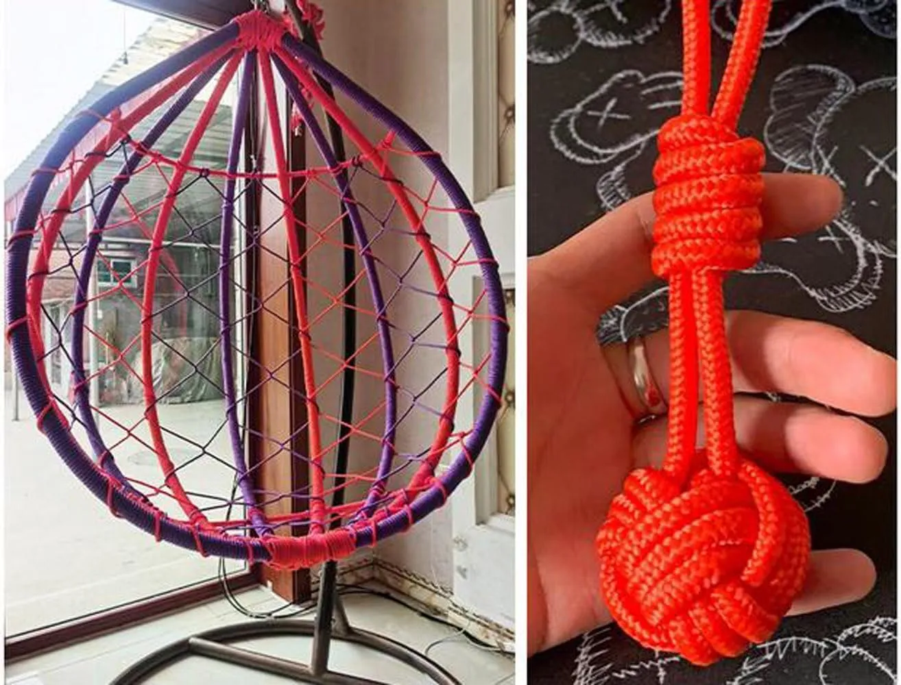 164 Feet 5-Strand Core Nylon Parachute Cord, 3mm Paracord Ropes for Lanyards, Bracelets, Handle Wraps, Keychain, Tent Rope,Outdoor Survival Rope