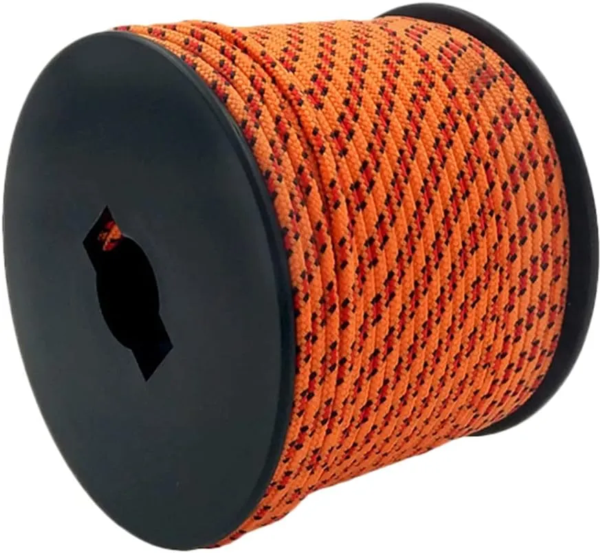 164 Feet 5-Strand Core Nylon Parachute Cord, 3mm Paracord Ropes for Lanyards, Bracelets, Handle Wraps, Keychain, Tent Rope,Outdoor Survival Rope