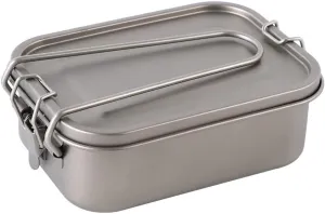 1PC 800ML Pure Titanium Lunch Box Outdoor Portable Sealed Lunch Box (800ml B)