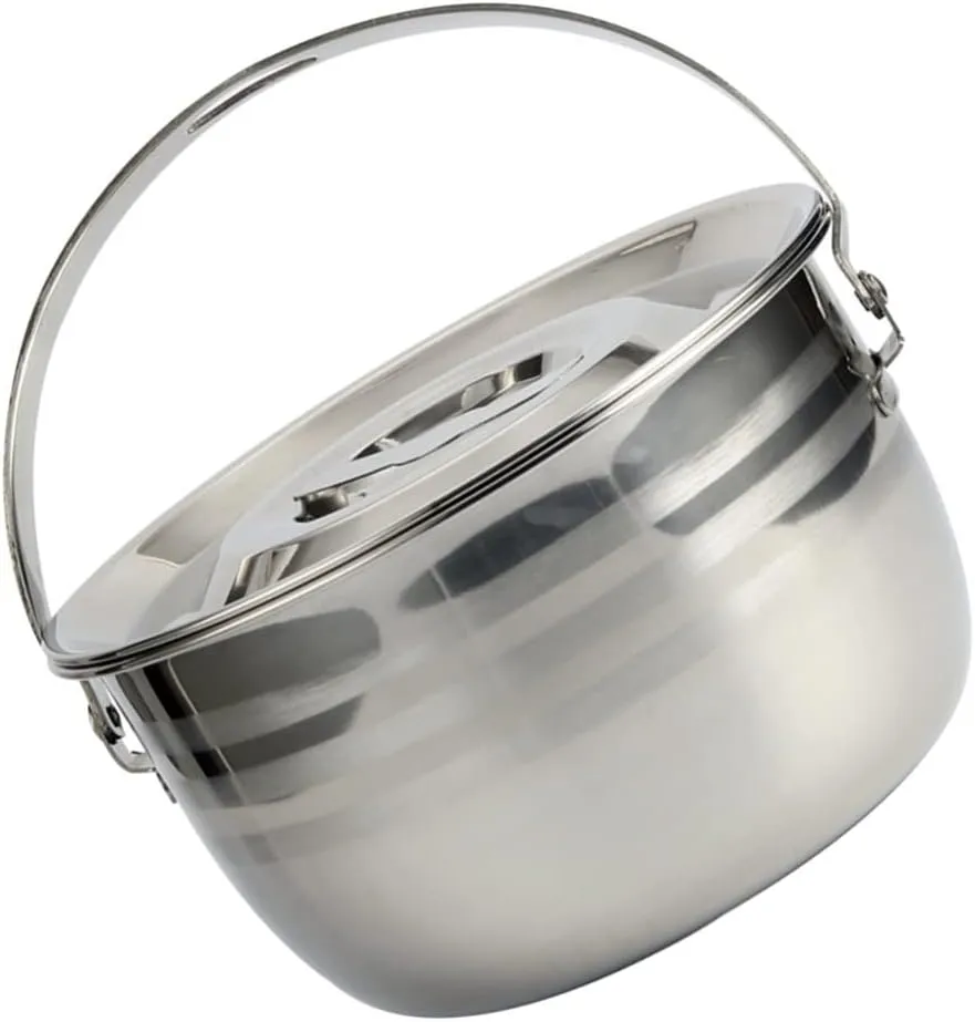 1pc Camping Pot Non-Stick Cookware High Capacity Soup Pots Household Pot Kitchen Non-Stick Pot Stew Soup Pot Household Use Saucepan Creative Cookware Saucepan with Handle Stew Pot