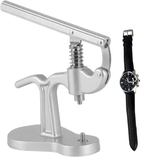 1pc Desk Type Watch Capping Machine Watch Case Closer Tool Sturdy Metal Press No Scratch Steel Dies -on/