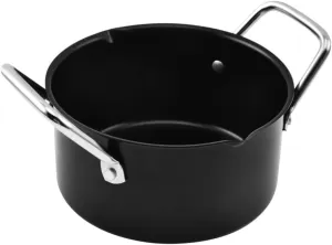 1Pc Durable Carbon Steel Soup Stew Pot for Home Outdoor Bbq Cooking Non Stick Design for Camping Kitchen Use