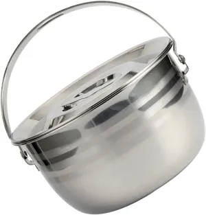 1pc High Capacity Non Stick Stew Pot Soup Pot for Home Kitchen Outdoor Cooking Thicken Design with Wear Resistant Base Transfer