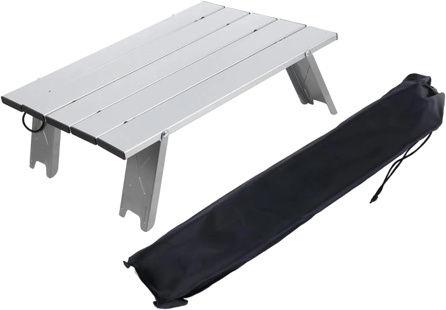1pc Portable Folding Table Lightweight Picnic Desk for Camping Bbqs and Outdoor Activities Easy to Clean Compact Design for Use