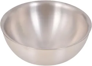 1pc Portable Titanium Bowl Lightweight Camping Tableware for Outdoor Activities Design for Picnics Hiking Bbq and More