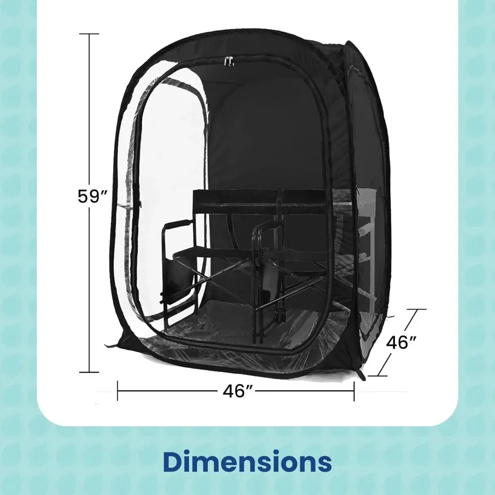 2 Person Pop-Up Pod Weather Resistant