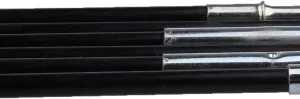 2 Pieces Fiberglass Tent Poles Replacement Tarp Poles for Camping Backpacking