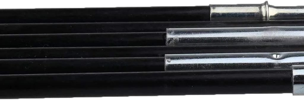 2 Pieces Fiberglass Tent Poles Replacement Tarp Poles for Camping Backpacking