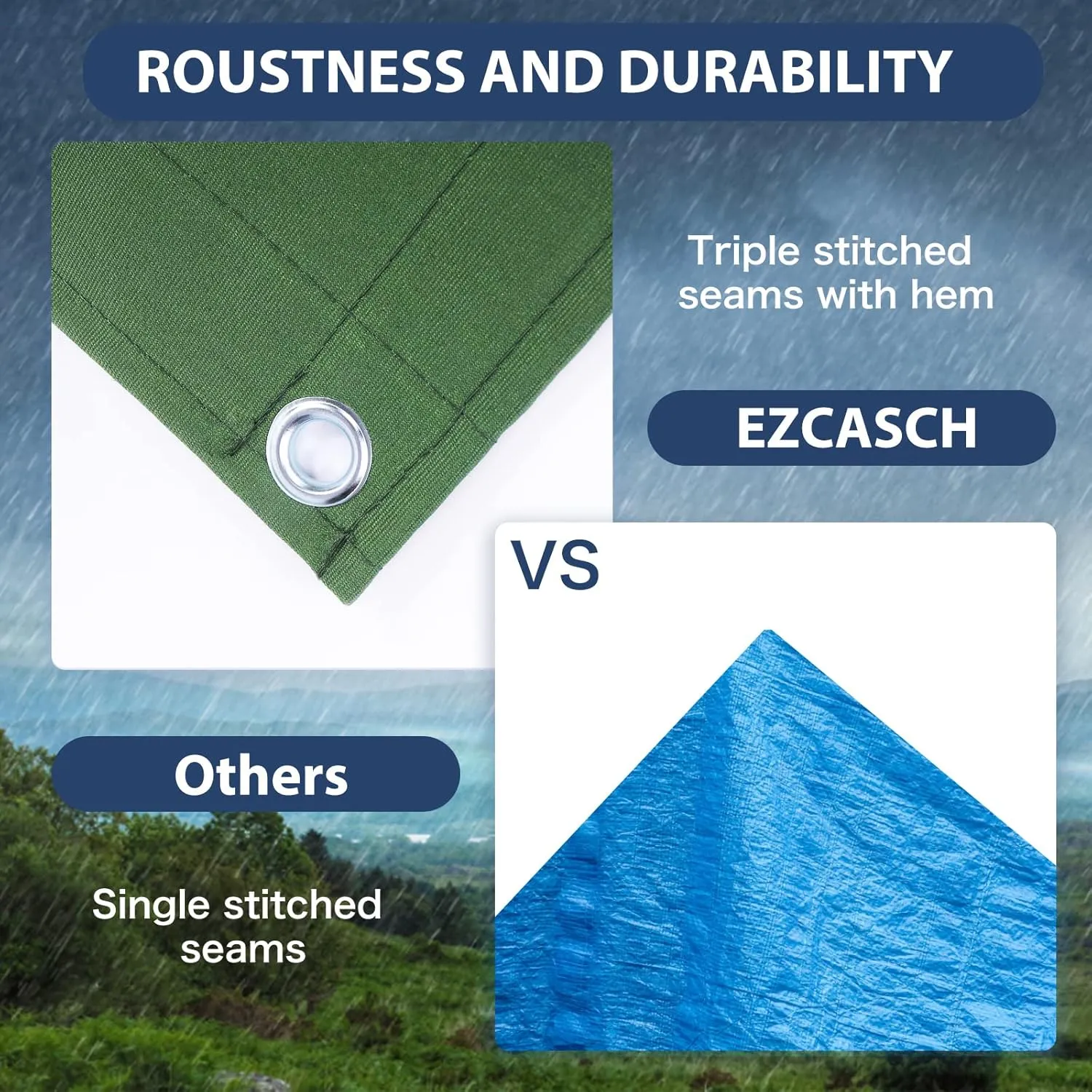 20’x30’ Canvas Tarp Heavy Duty Water Resistant Tarpaulins with Aluminum Grommets,UV Resistant, 22Mil Multipurpose Drop Cloth, 14oz Cover Sheet for Outdoor and Indoor Use with Ropes Green