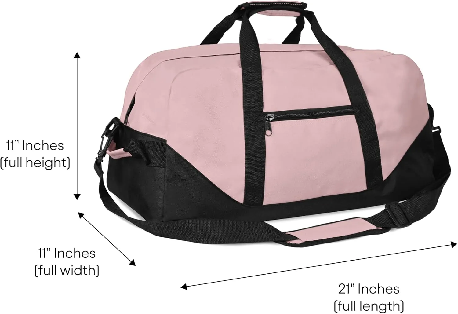 21" Large Duffle Bag with Adjustable Strap