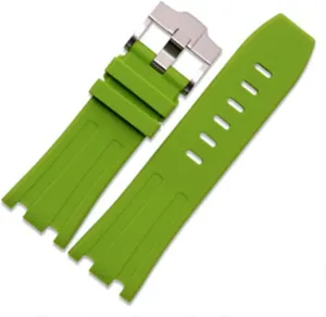28mm Rubber Watch Strap Band OEM Style for AP100 Audemars Piguet Royal Oak Offshore Multi Camo Color