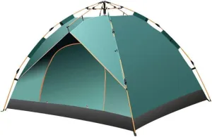 3-4 Person Outdoor Tent Fully Quick Automatic Opening Tents Canopy Camping Hiking Tent Beach Family Travel Tools (Color : D, Size : 210 * 200 * 135cm) (E 210 * 200 * 135cm)