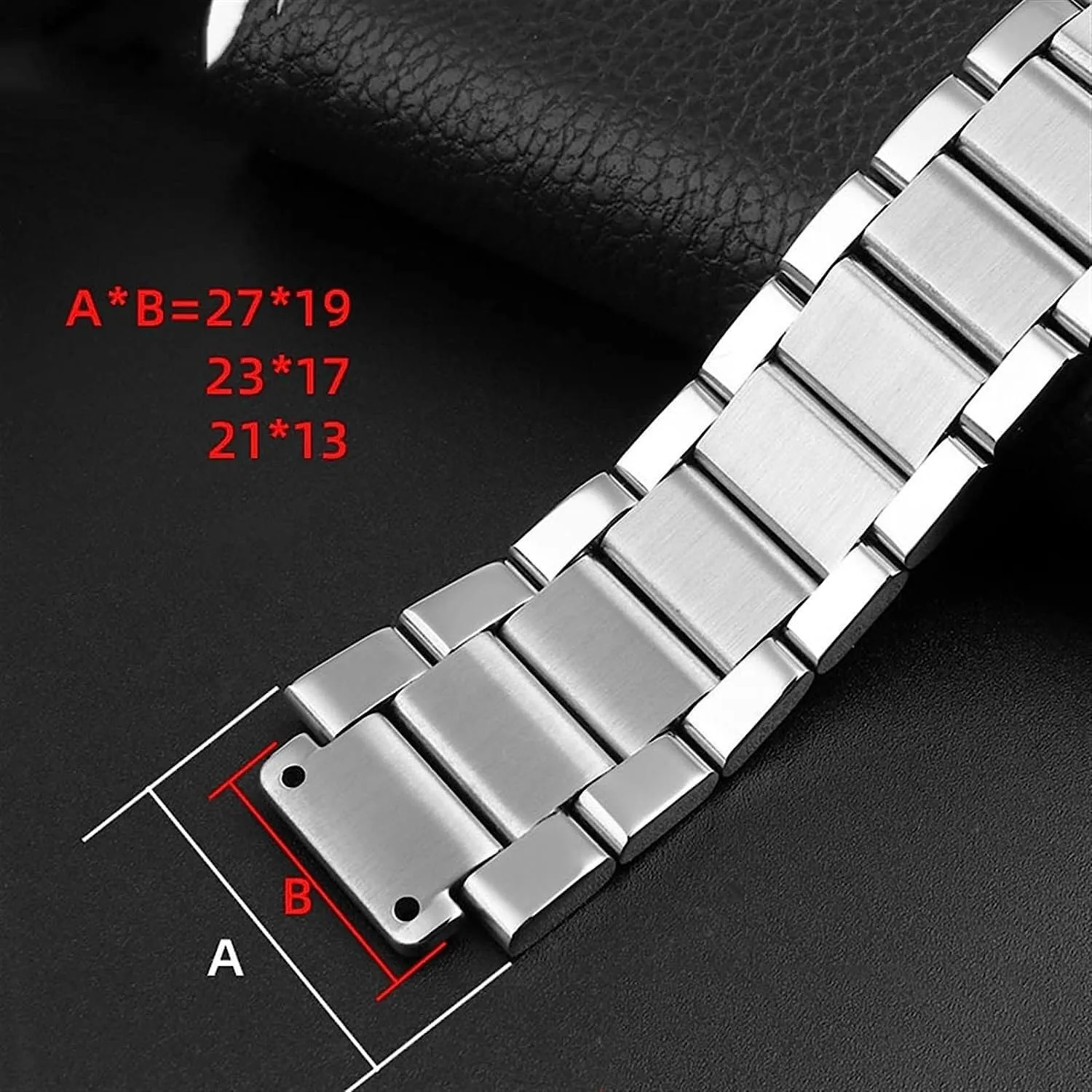 316L Stainless Steel Watch Band For Hublot Big Bang 27x19mm 23x17 21x13 Bracelets Strap For Men Women
