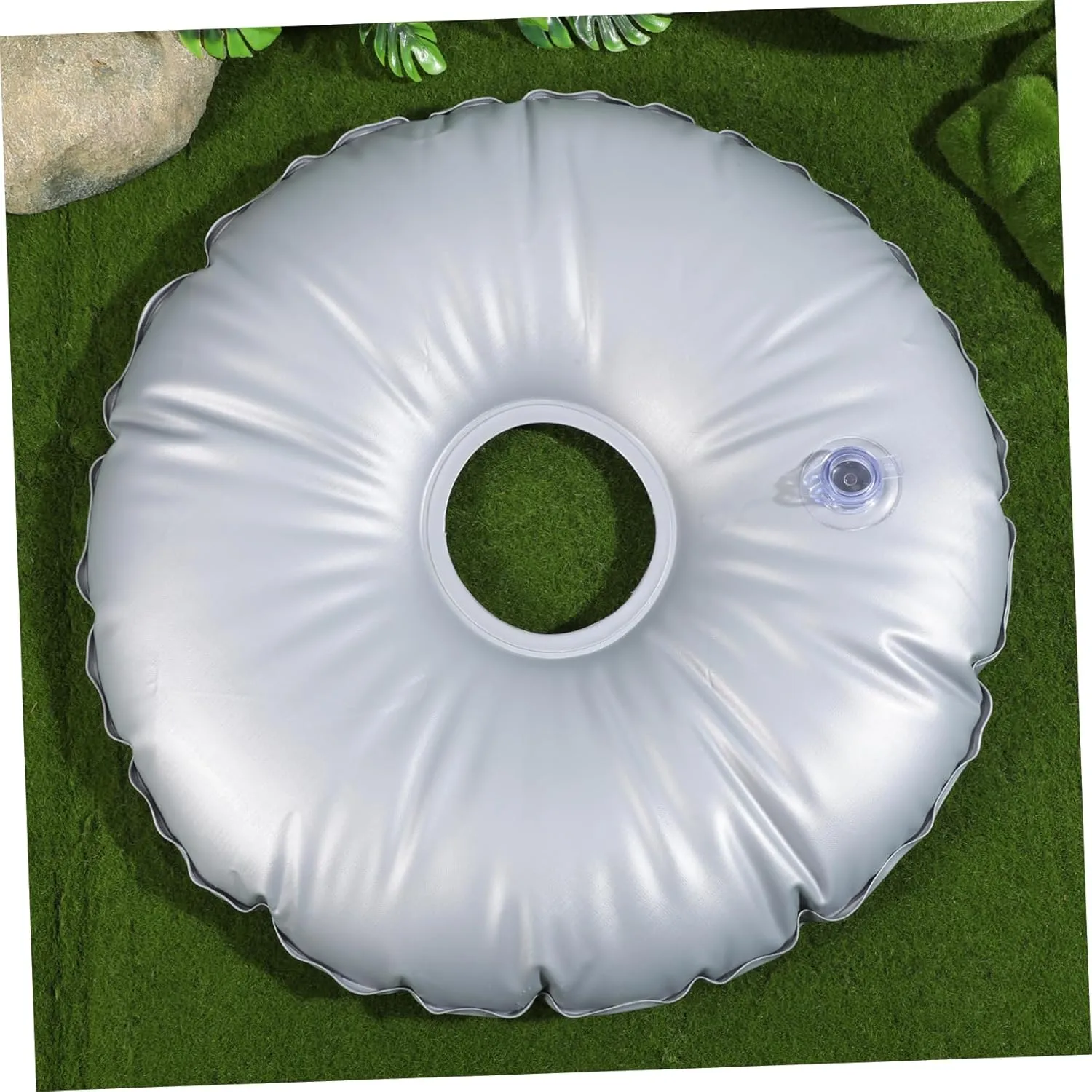 4pcs Rotary Washing Line Base Sun Umbrella Base Water Bag Heavy Weight Umbrella Sand Anchor