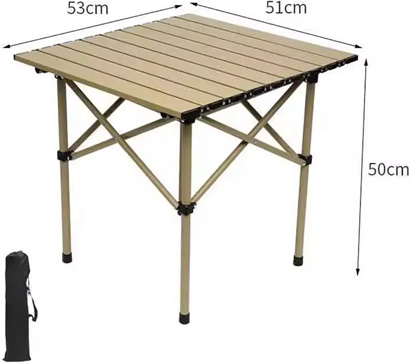 5 Pcs Camping Chair Set with Table, Outdoor Folding Heavy Duty Lawn Chair, Portable Chair Perfect for Family Hiking, Picnics and Beach,Yellow