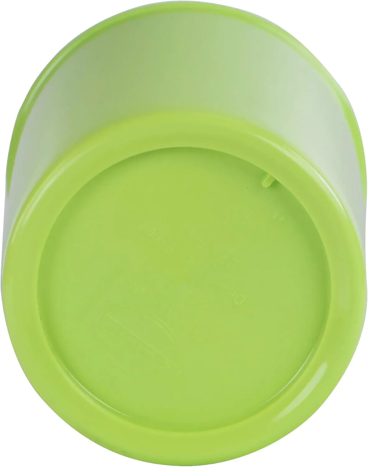 5 Piece Kitchen Utensil Holder for kitchen counter, Utensils crock with Heat Resistant Spoon, Slotted Spoon, Ladle, Spatula BPA Free, by Reston Lloyd, Lime