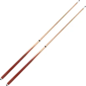 58" 2-Pieces Pool Cue Stick with Coffee Color and 13mm Leather Tip Weight 20OZ (Coffee Color 58" Set of 2/ Set of 4/ Set of 6 20OZ)