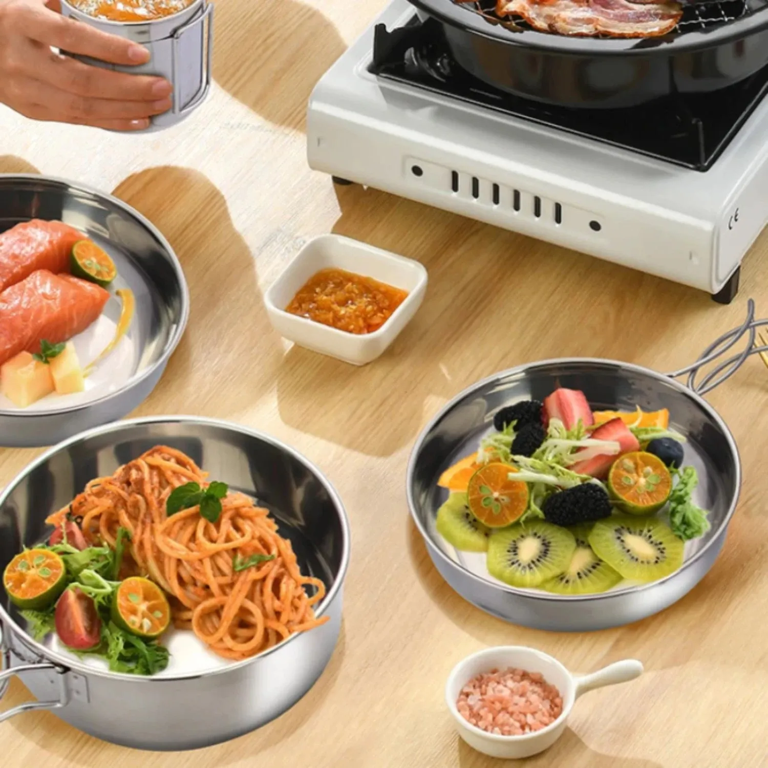 5pc Camping Cookware Set