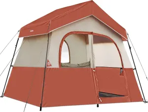 6 Person Camping Tent - Portable Easy Set Up Family Tent for Camp