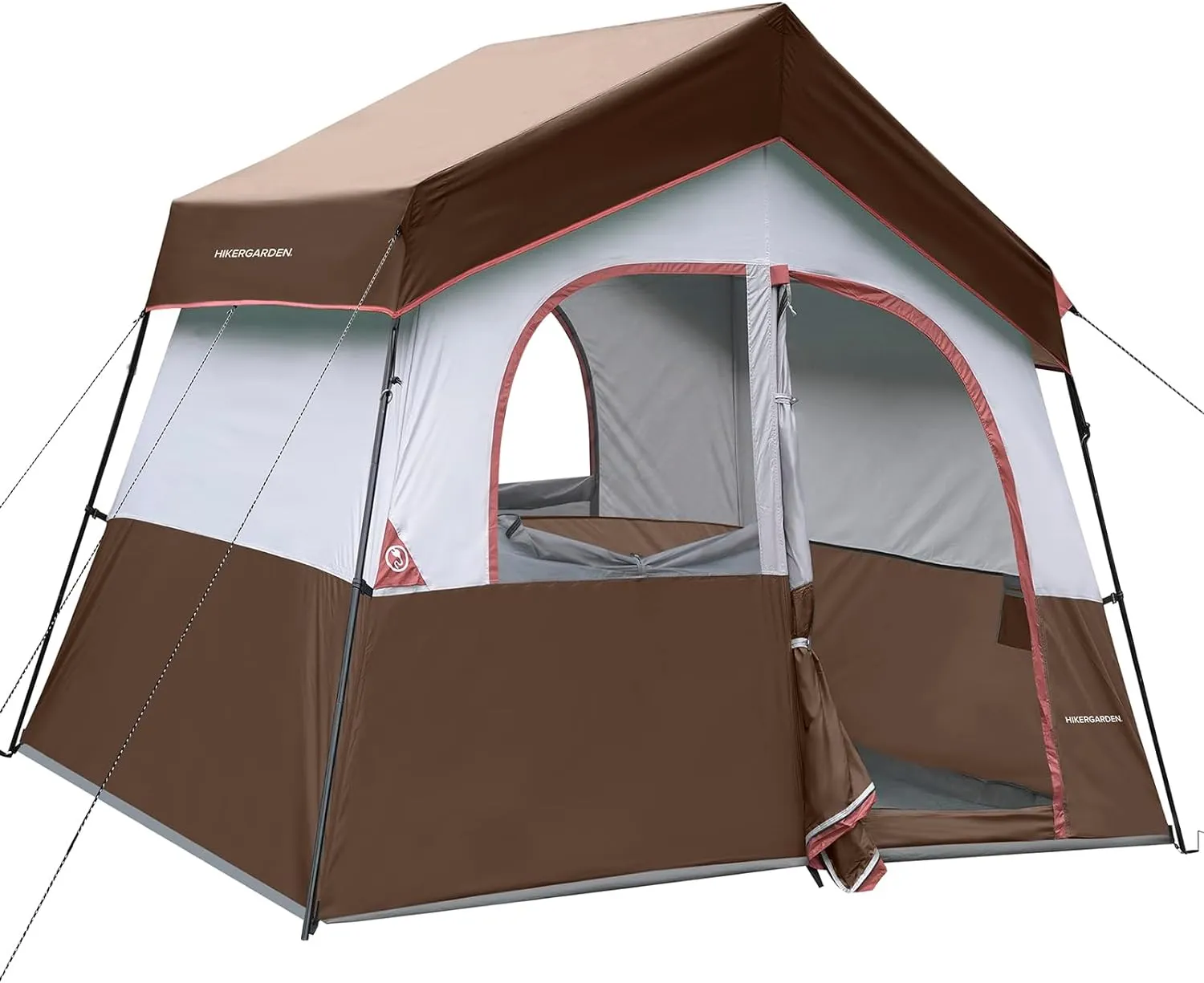 6 Person Camping Tent - Portable Easy Set Up Family Tent for Camp