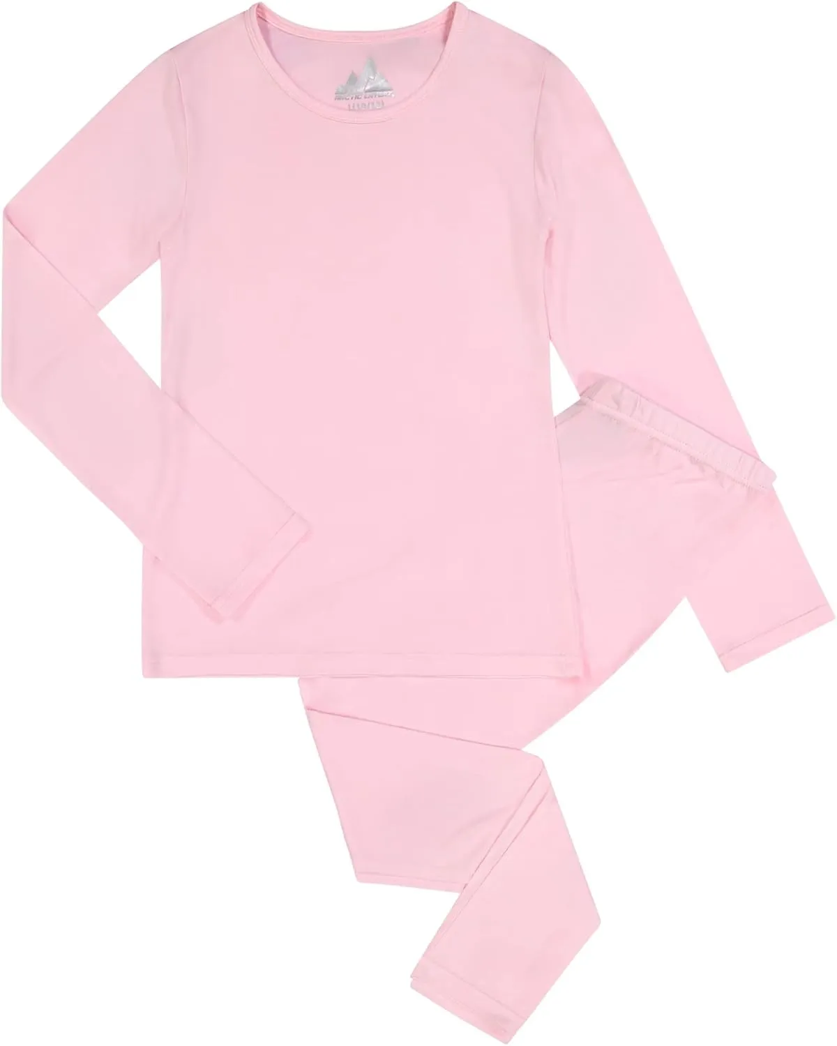 6 Piece Girls Base Layers Set for Kids | Toddler Moisture Wicking Lightweight Thermal Underwear Long Johns Set