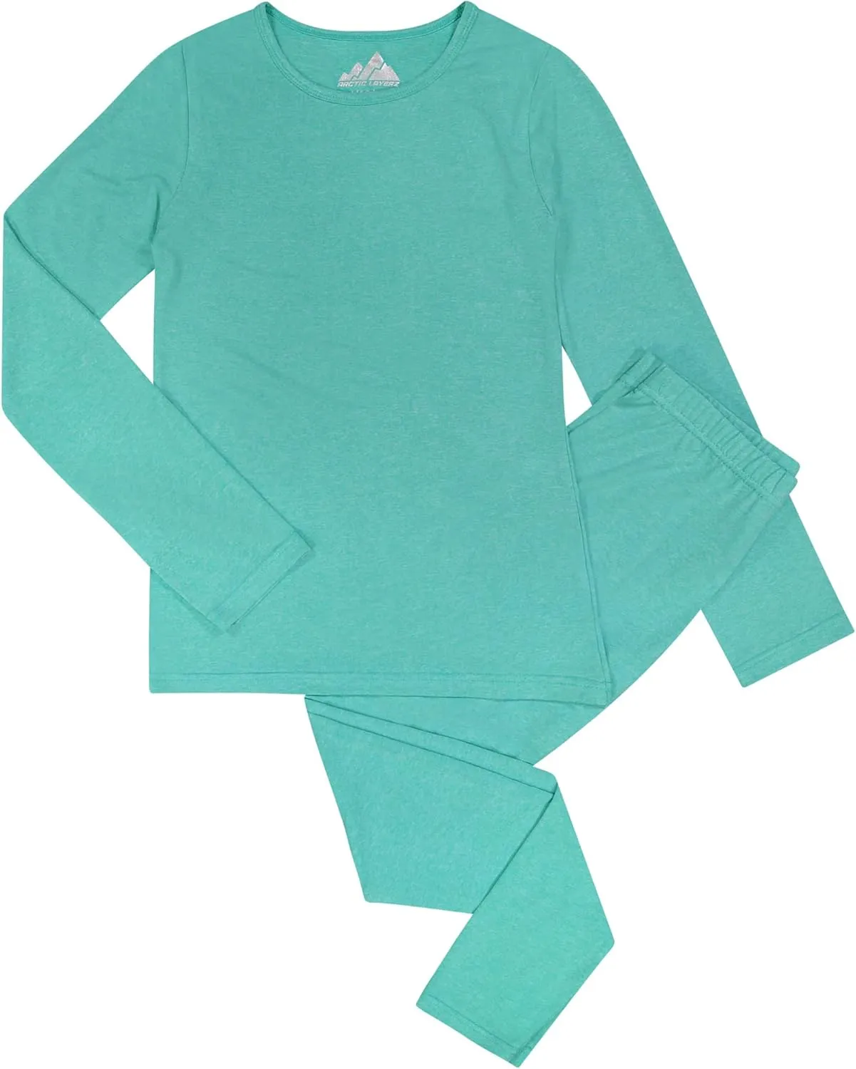 6 Piece Girls Base Layers Set for Kids | Toddler Moisture Wicking Lightweight Thermal Underwear Long Johns Set
