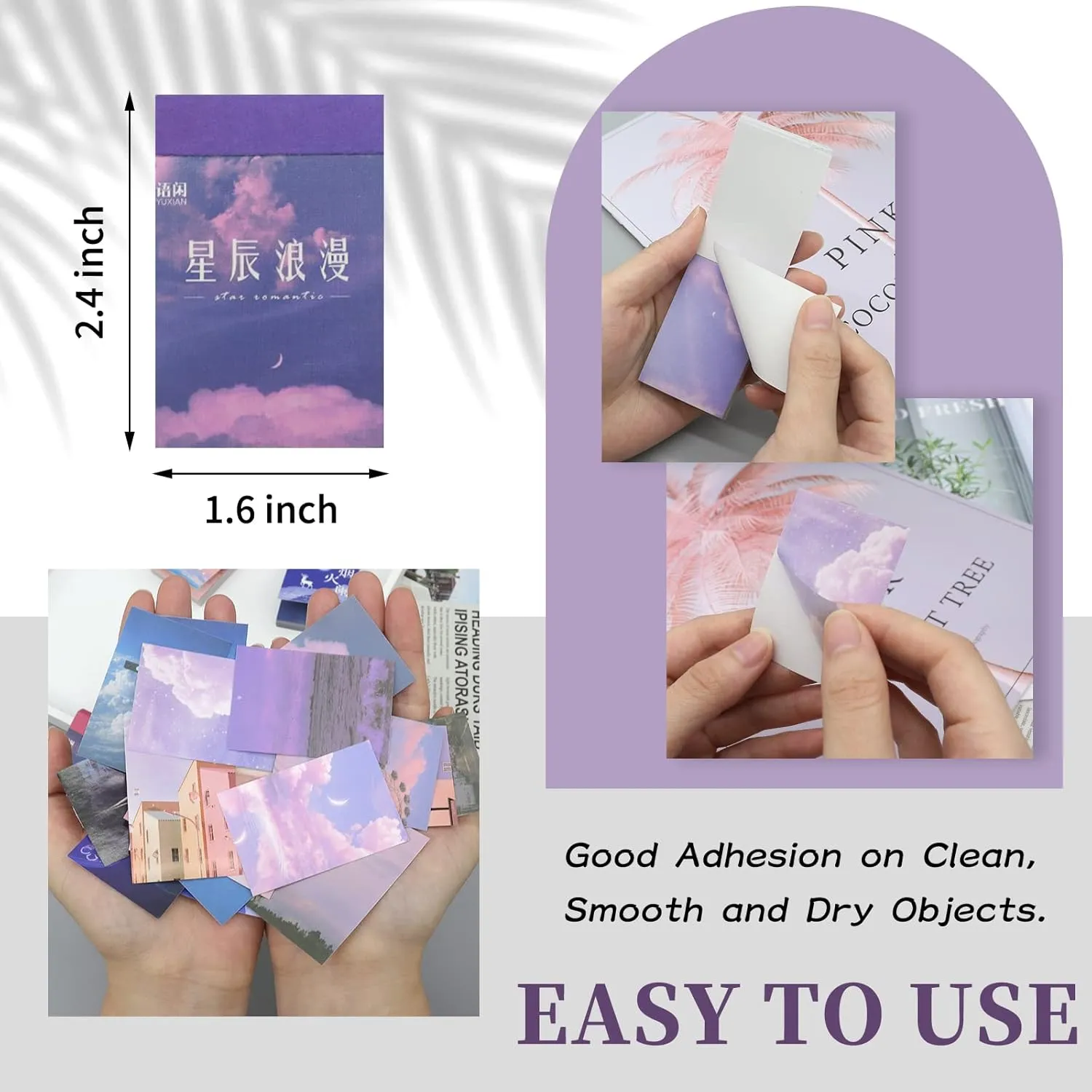 600 Pieces Washi Sticker Set, 12 Set Scrapbooking Diary Planner Album Diary Notebook, Scrapbooking Sticker Journaling Supplies for DIY Arts and Crafts Card Making Laptop Decoration