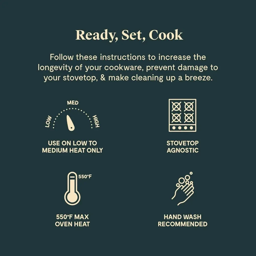 8 Piece Caraway Cookware  Collection