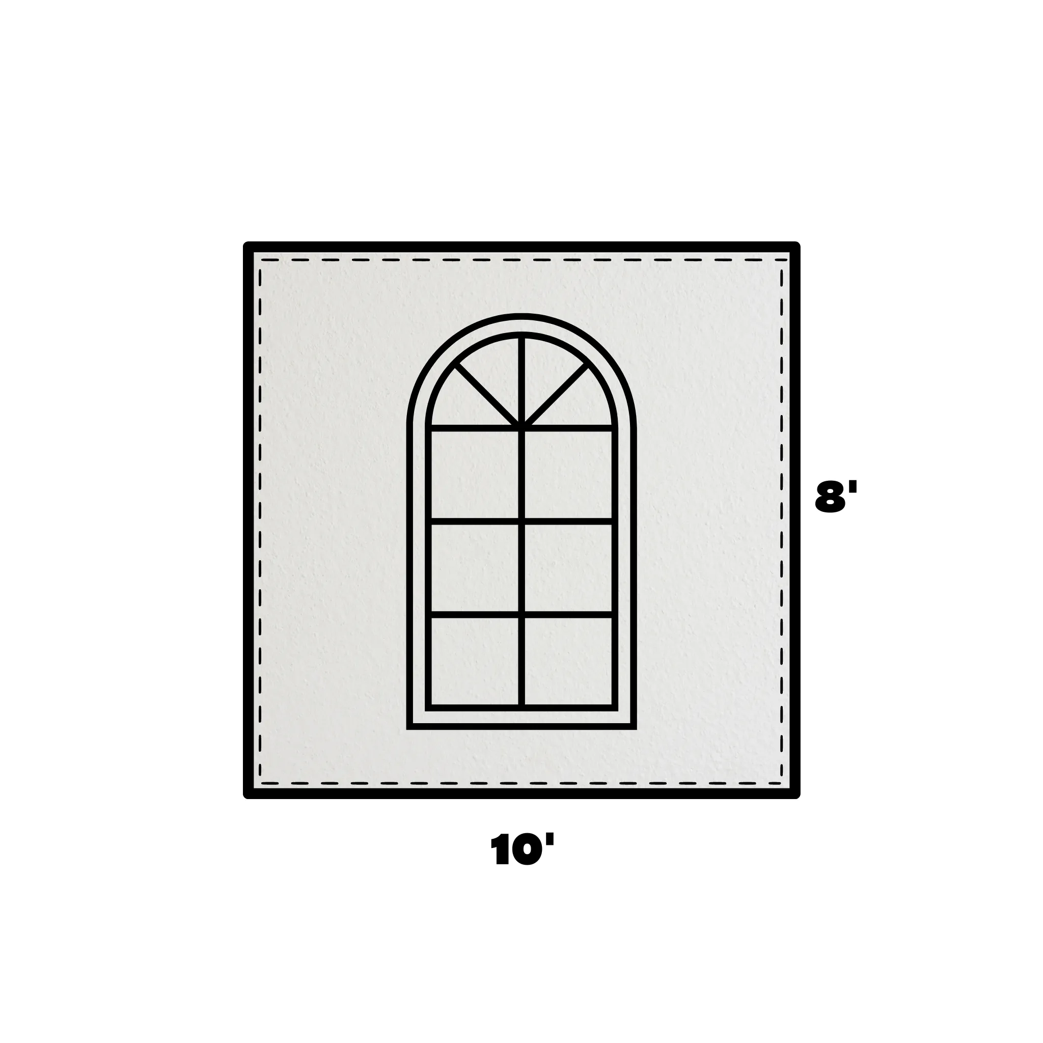 8x10 Universal Blockout Window Sidewall