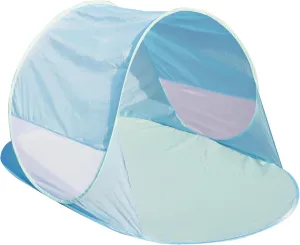 Action Air UPF 50  Pop Up Beach Tent for 2-3 People, Instant Sun Shelter with 360°Ventilation, Water-Resistant Canopy, Lightweight & Portable Sun Shade for Beach, Camping, Sports (Blue)