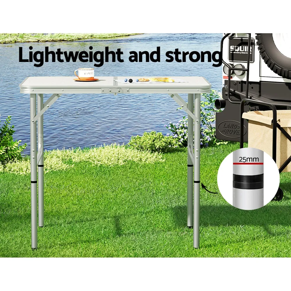Adjustable Portable Outdoor Folding Camping Table 90CM