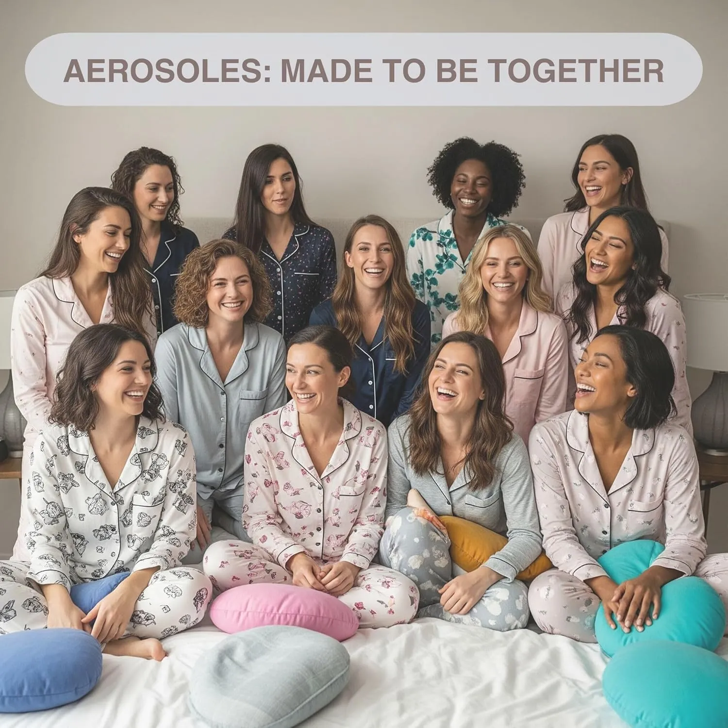 Aerosoles Women's Notch Collar Cozy Pjs 2 Piece Cozy Cooling Cotton Button-up Pajama Set