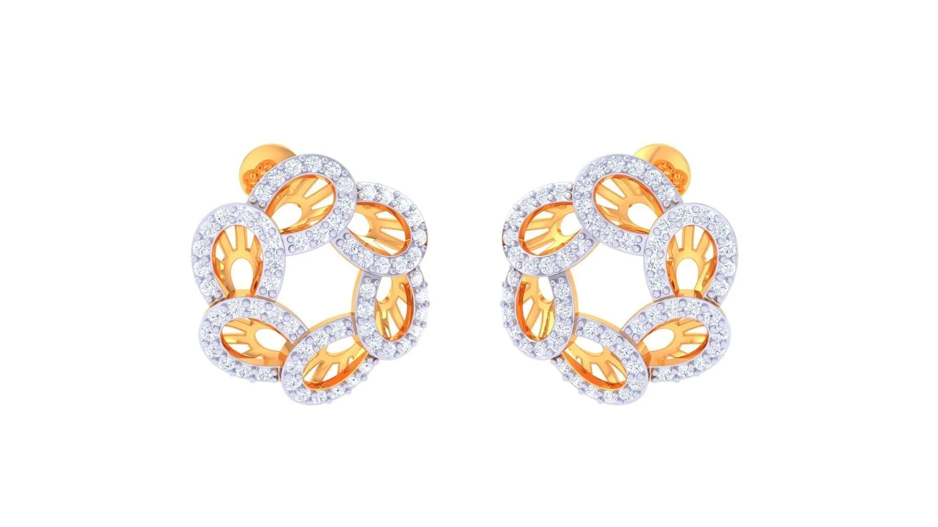 Alicia Diamond Pendant Set