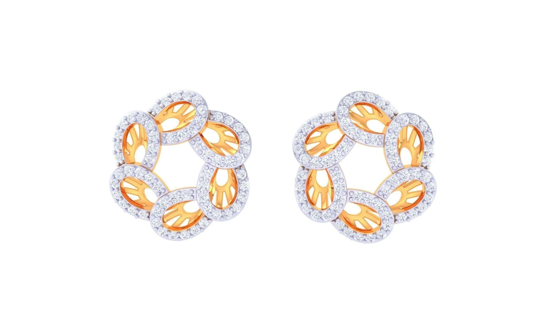 Alicia Diamond Pendant Set
