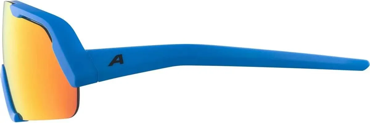 ALPINA Mirrored, Lightweight Cycling Glasses for Kids with 100% UV Protection, ROCKET YOUTH
