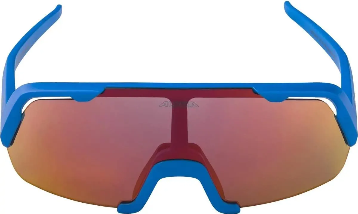 ALPINA Mirrored, Lightweight Cycling Glasses for Kids with 100% UV Protection, ROCKET YOUTH