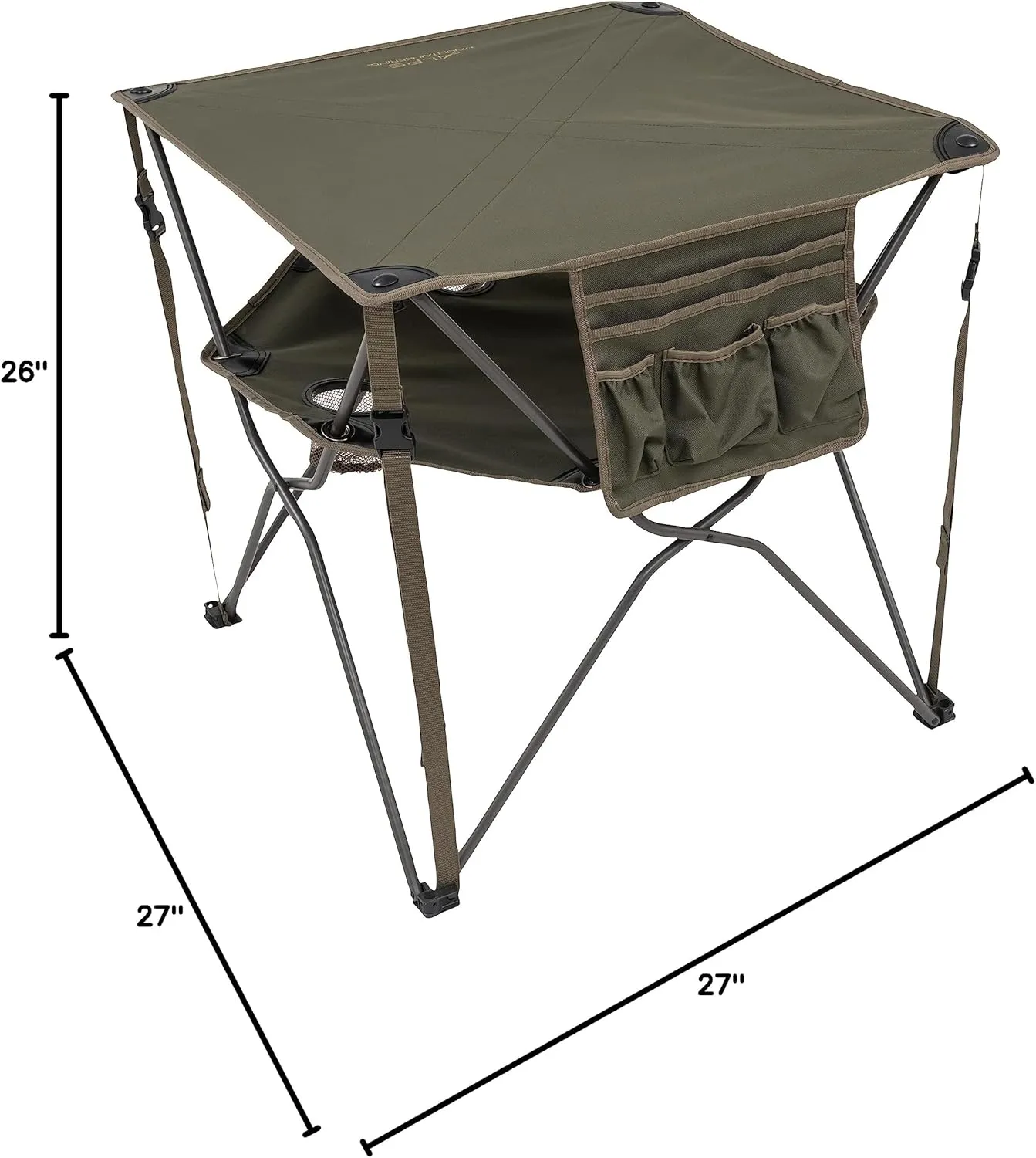 ALPS Mountaineering Eclipse Portable, Compact Camping and Game Table with Carry Bag
