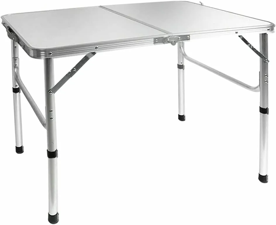 Aluminium Folding Camping Table Portable Picnic Outdoor Foldable Tables BBQ Desk